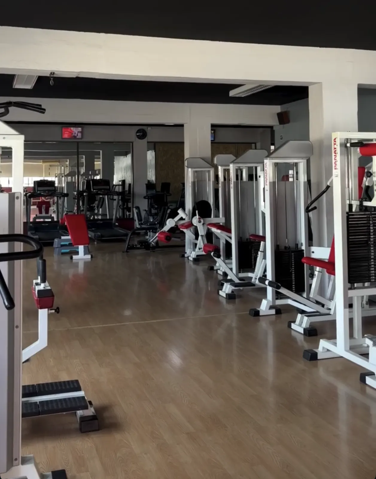 Linha de máquinas de musculação